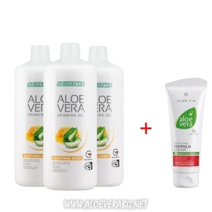poduvane i gazove aloe s med troen
