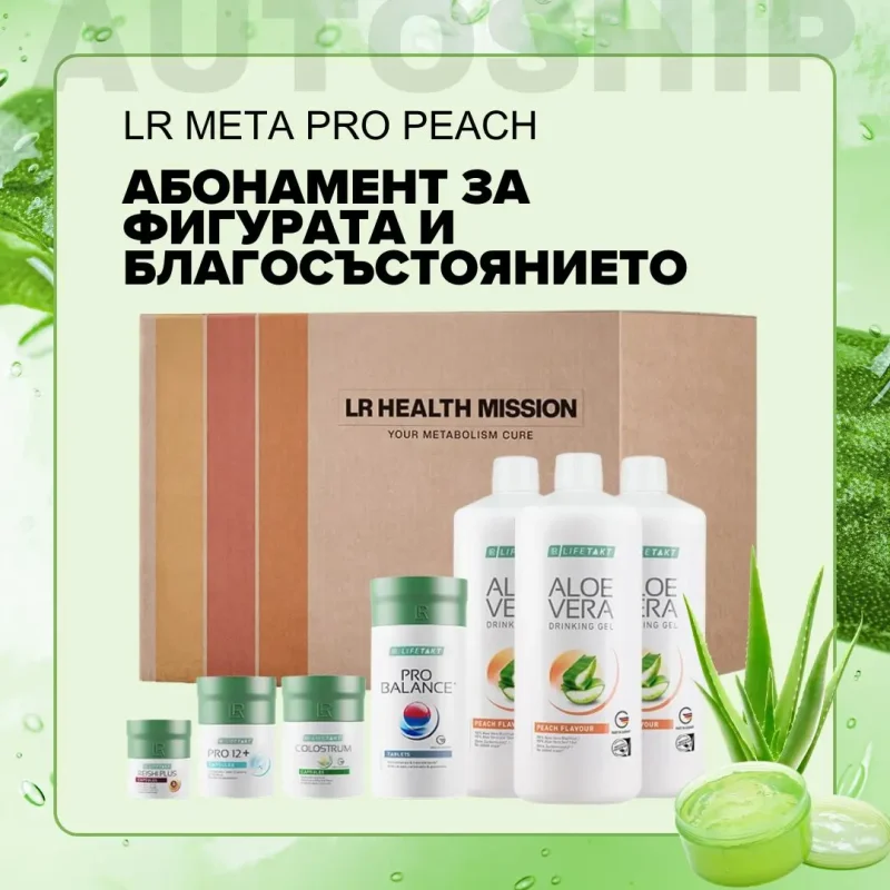 lr meta pro autoship абонамент за фигурата и благосъстоянието peach